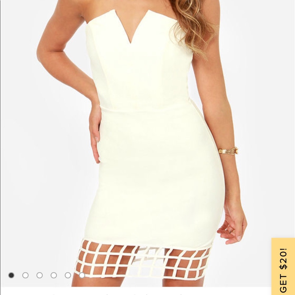 Lulu’s white dress